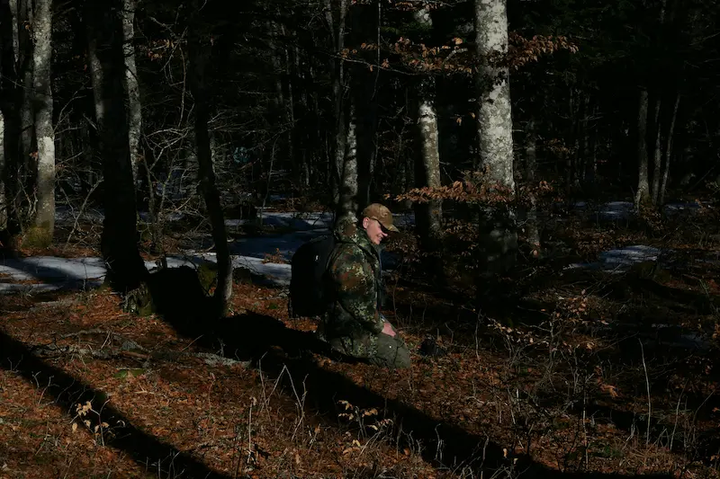 Jæger Rekognoscere inden en Trykjagt